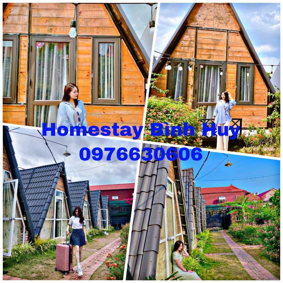 Bugalow Binh Huy Homestay หมกโจว์ ภายนอก รูปภาพ