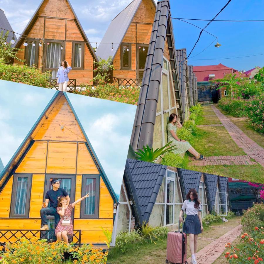 Bugalow Binh Huy Homestay หมกโจว์ ภายนอก รูปภาพ