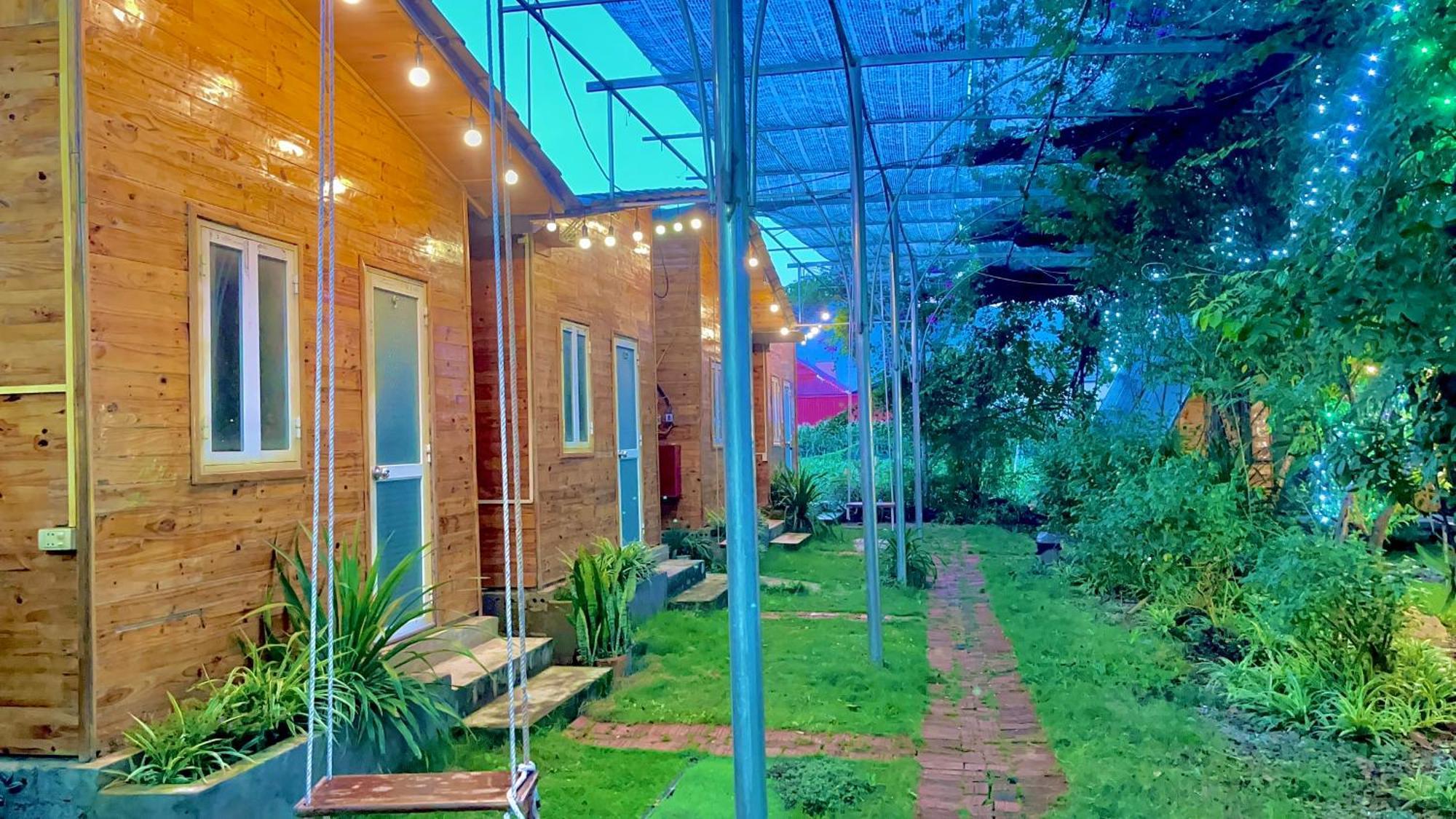Bugalow Binh Huy Homestay หมกโจว์ ภายนอก รูปภาพ